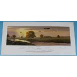 RAF Print - Return of the Few by Stephen Brown - Artists Proof 10 of 25 signed by the artist &