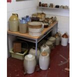 Very large collection of stoneware