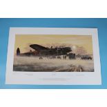 RAF Print - Misty Morning by Philip West - Limited edition print 5 of 100 signed by the artist &