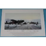 RAF Print - Maximum Effort by Philip West - Artists proof 4 of 50 signed by the artist various