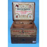 Day & Sons original universal medicine chest & contents