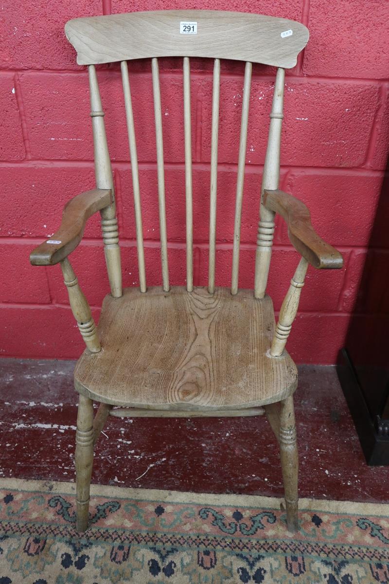 Stick back armchair