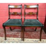 Harlequin set of 9 bar back dining chairs