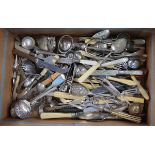 Collection of flatware etc