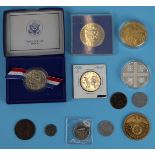 Coins to include to silver commemorative proofs etc