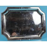 Small hallmarked silver tray - Approx weight: 553g