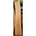 1 large plank of oak