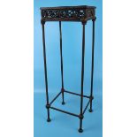 Metal plant stand