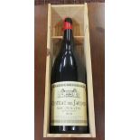 Double magnum of Chateau Des Jacques red wine