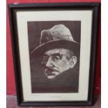 Signed print - Giacomo Puccini