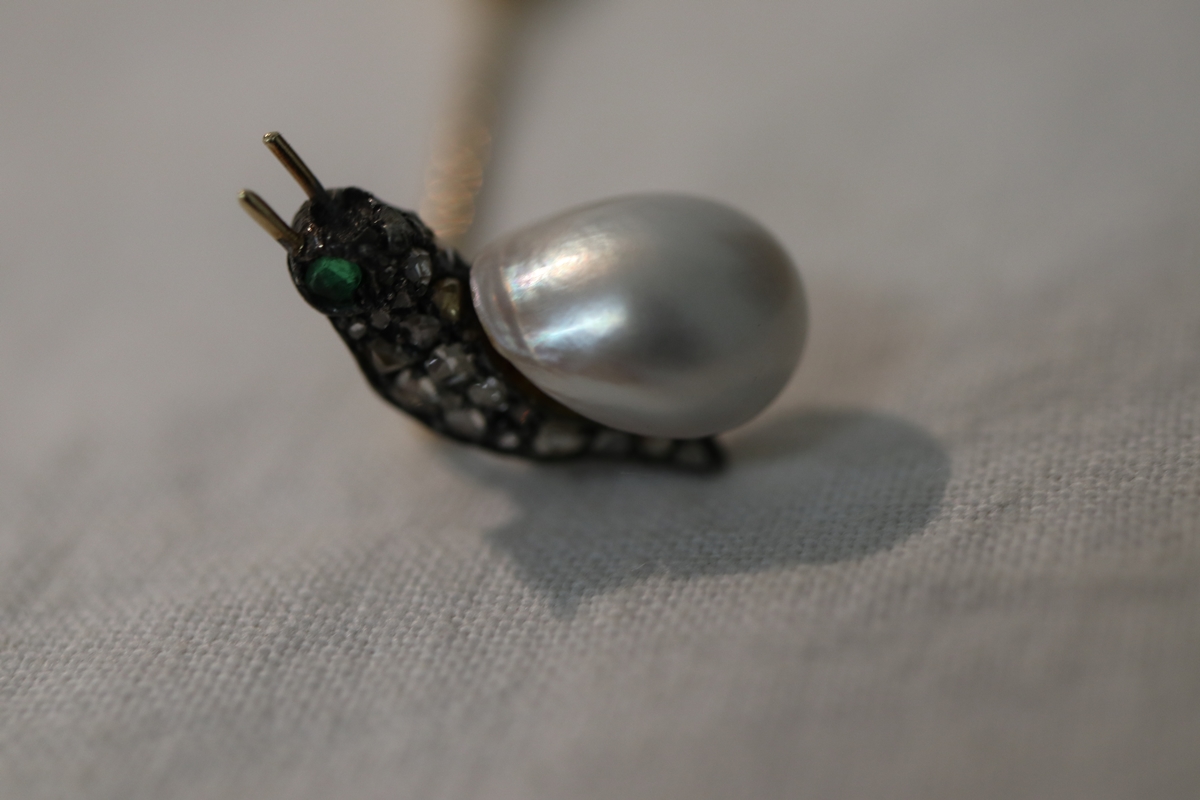 Pearl stock pin - Image 2 of 6