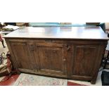 Coffer cupboard marked TR