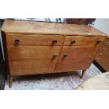 Small Gordon Russell sideboard - Approx W: 111cm D: 44cm H: 78cm