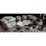 Collection of Royal Worcester Evesham pattern