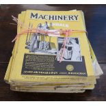 Collection of magazines - Machinery