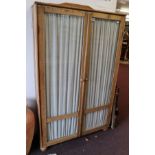 Pine glazed cabinet