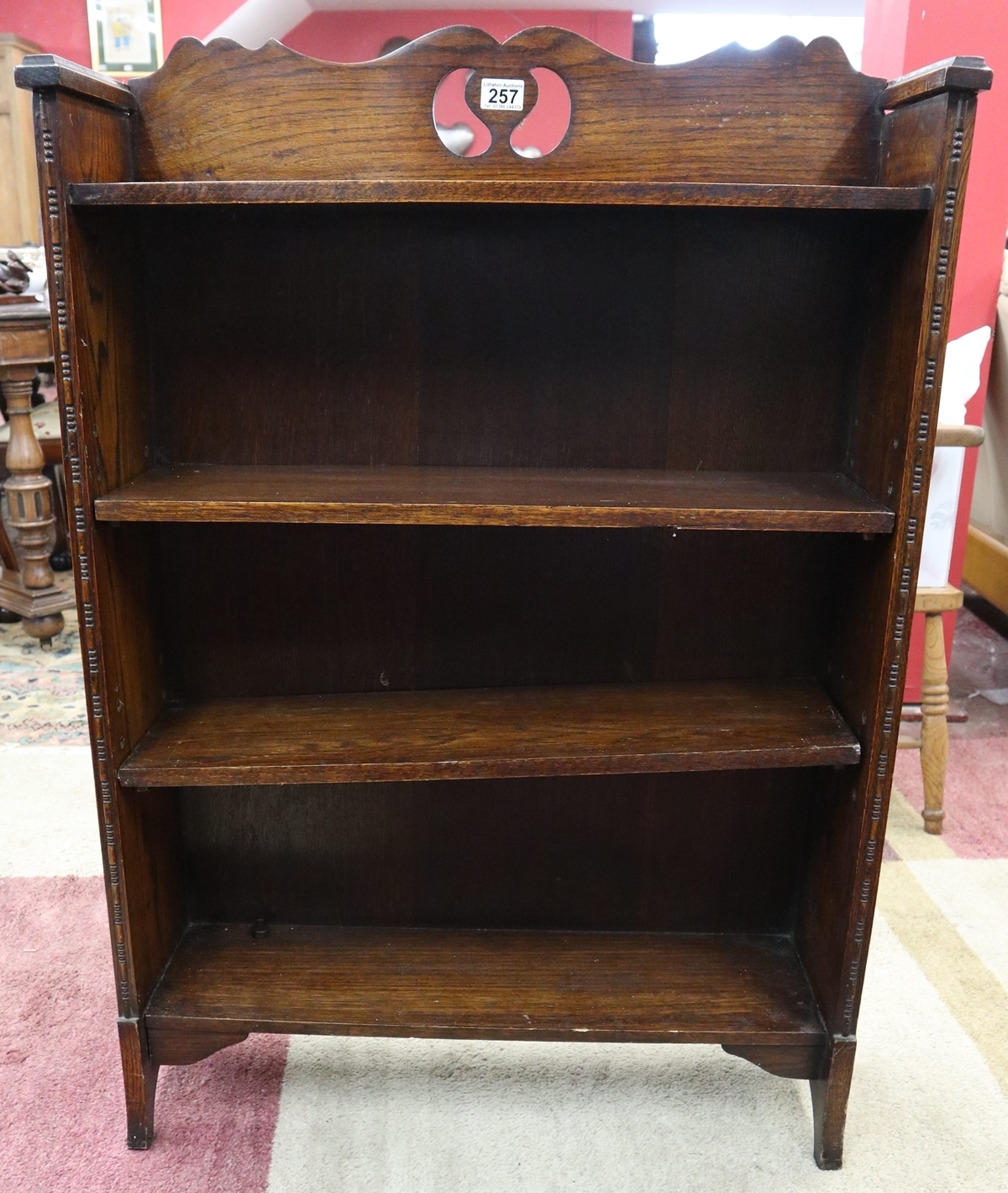 Oak bookcase