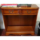 Small yew wood cabinet