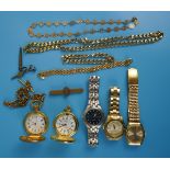 Collection of watches etc