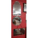 3 Art Deco mirrors