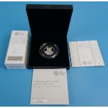 Royal Mint silver proof 50p - Beatrix Potter - Tom Kitten from Peter Rabbit - Blackbox edition - COA