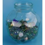 Jar of marbles