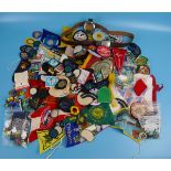 Collection of girl guide badges and ephemera