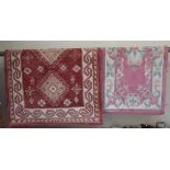 2 small rugs
