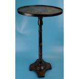 Chinese lacquered wine table