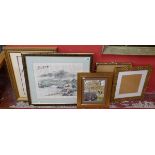 Collection of pictures & frames