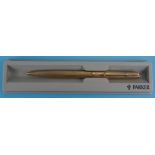 Hallmarked gold Parker pen circa 1973 - Approx gross weight: 15g