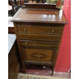 Mahogany inlaid cabinet