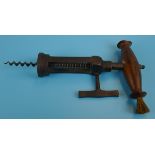 Antique corkscrew