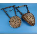 2 unusual tribal instruments
