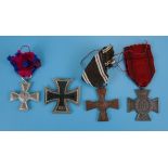 4 German Iron Cross medals