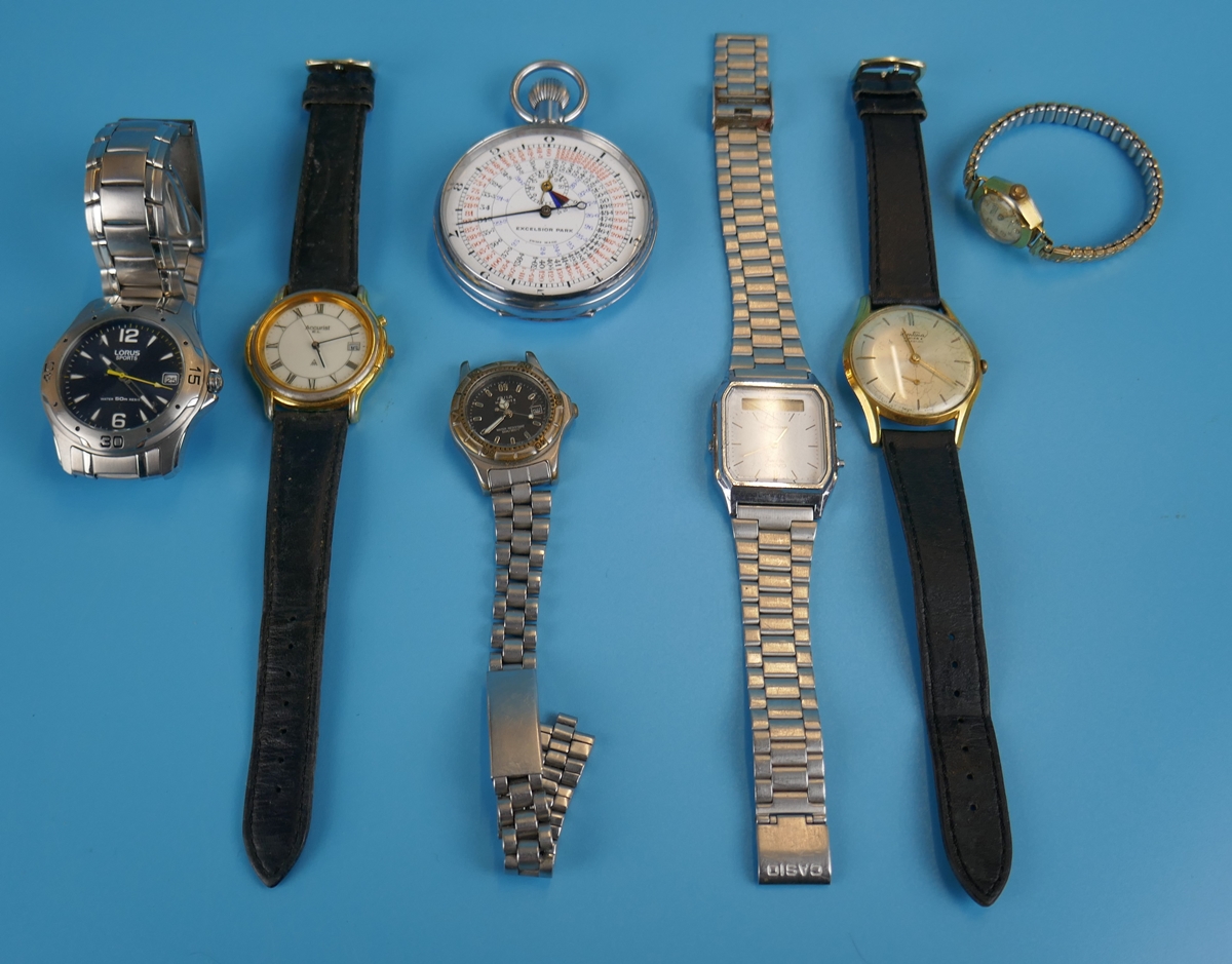 Collection of gents watches to include Bentima