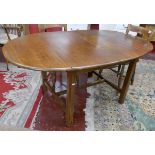 Mahogany drop leaf table