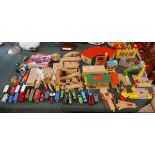 Wooden Brio train track, engines, accessories etc