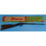 Boxed air rifle by Diana