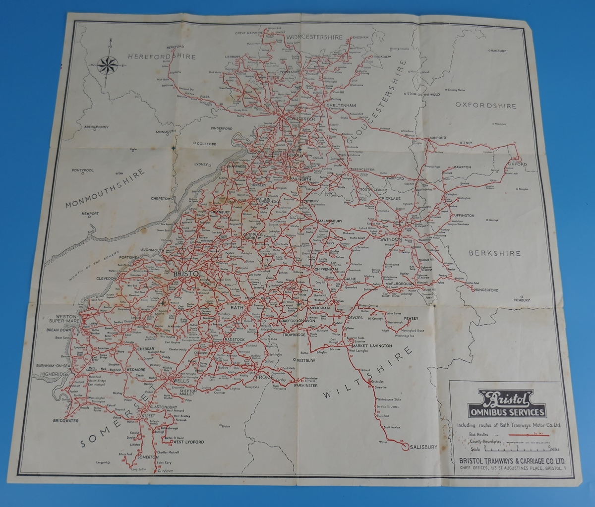 Great Western Railway ephemera to include Bristol Tramways map - Image 5 of 8