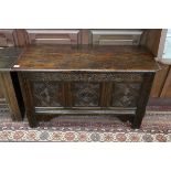 Early oak coffer