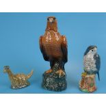 3 bird decanters - 1 Beswick