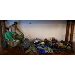 Collection of Action Man doll accessories to include bike & sidecar