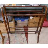 Mahogany towel rail