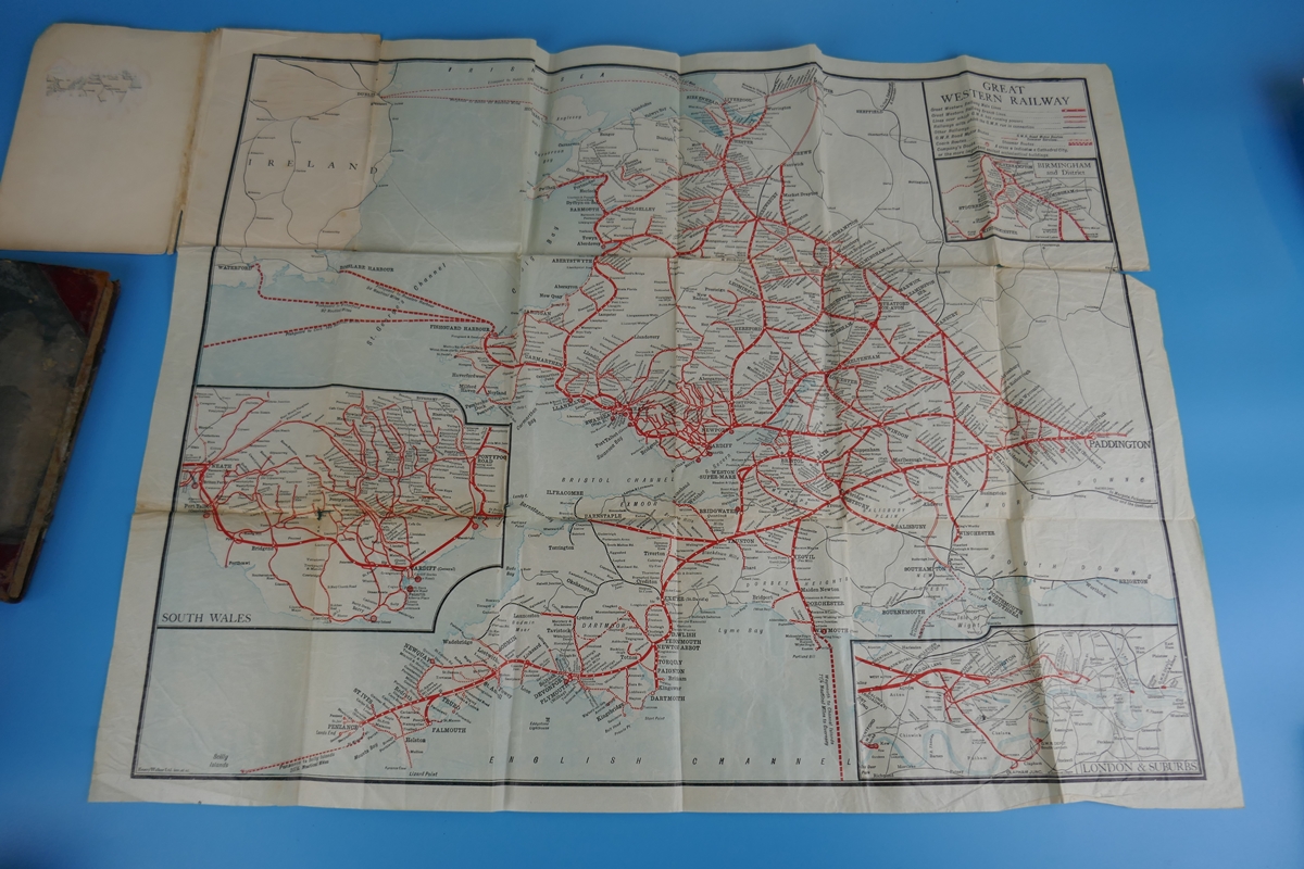 Great Western Railway ephemera to include Bristol Tramways map - Image 7 of 8