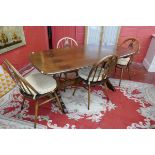 Ercol table & four chairs