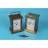 Working Bayard 8 day carriage clock and Charles Frodsham carriage clock A/F
