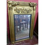 Heavy Regency gilt overmantel