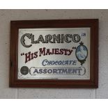 Advertising mirror - Clarnico Chocolate