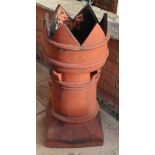 Terracotta crown top chimney